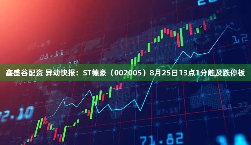 鑫盛谷配资 异动快报：ST德豪（002005）8月25日13点1分触及跌停板